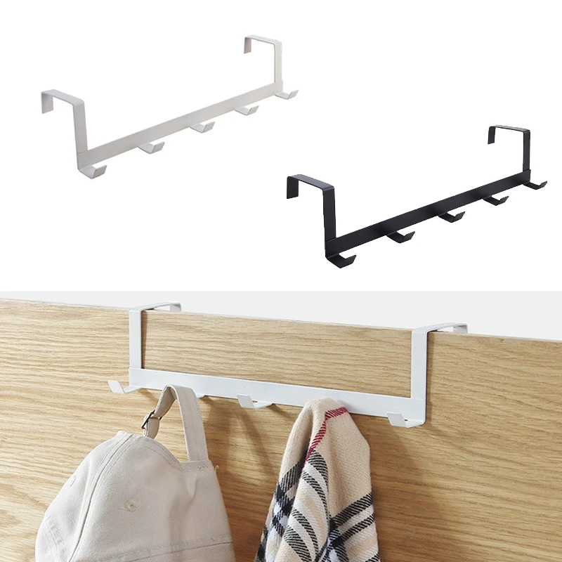 Tiny Home Bathroom Kit - 문 위에 후크 5 후크 홈