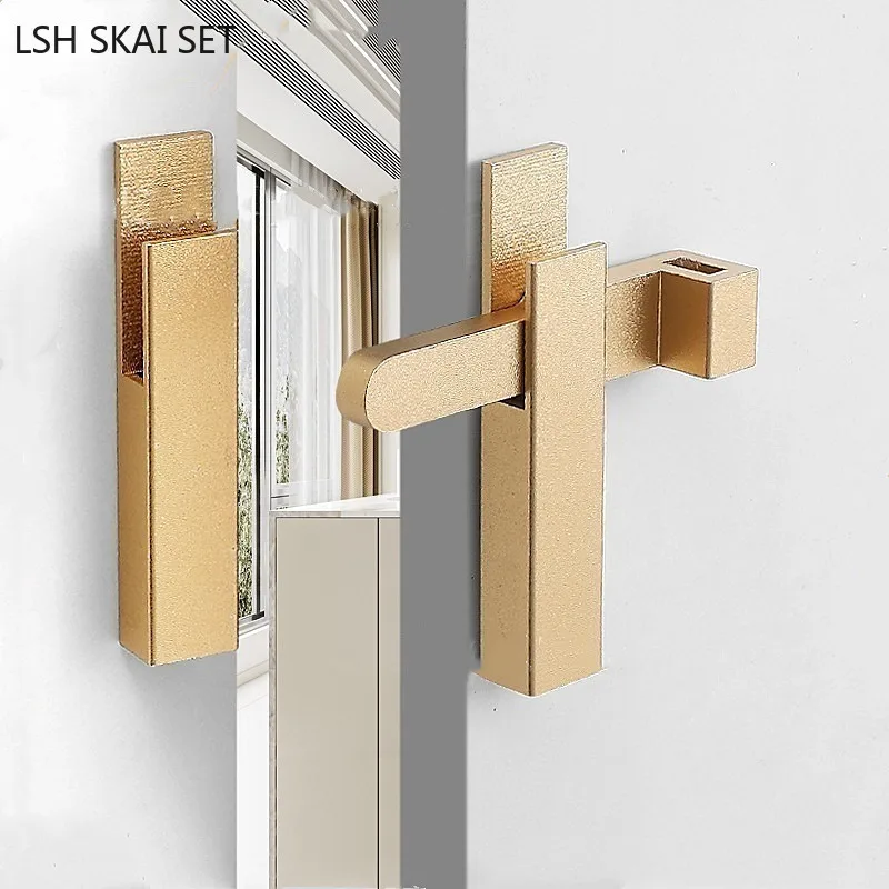 Home Hardware Bathroom Cabinets - 1Pc 알루미늄 합금 도어 래치 잠금