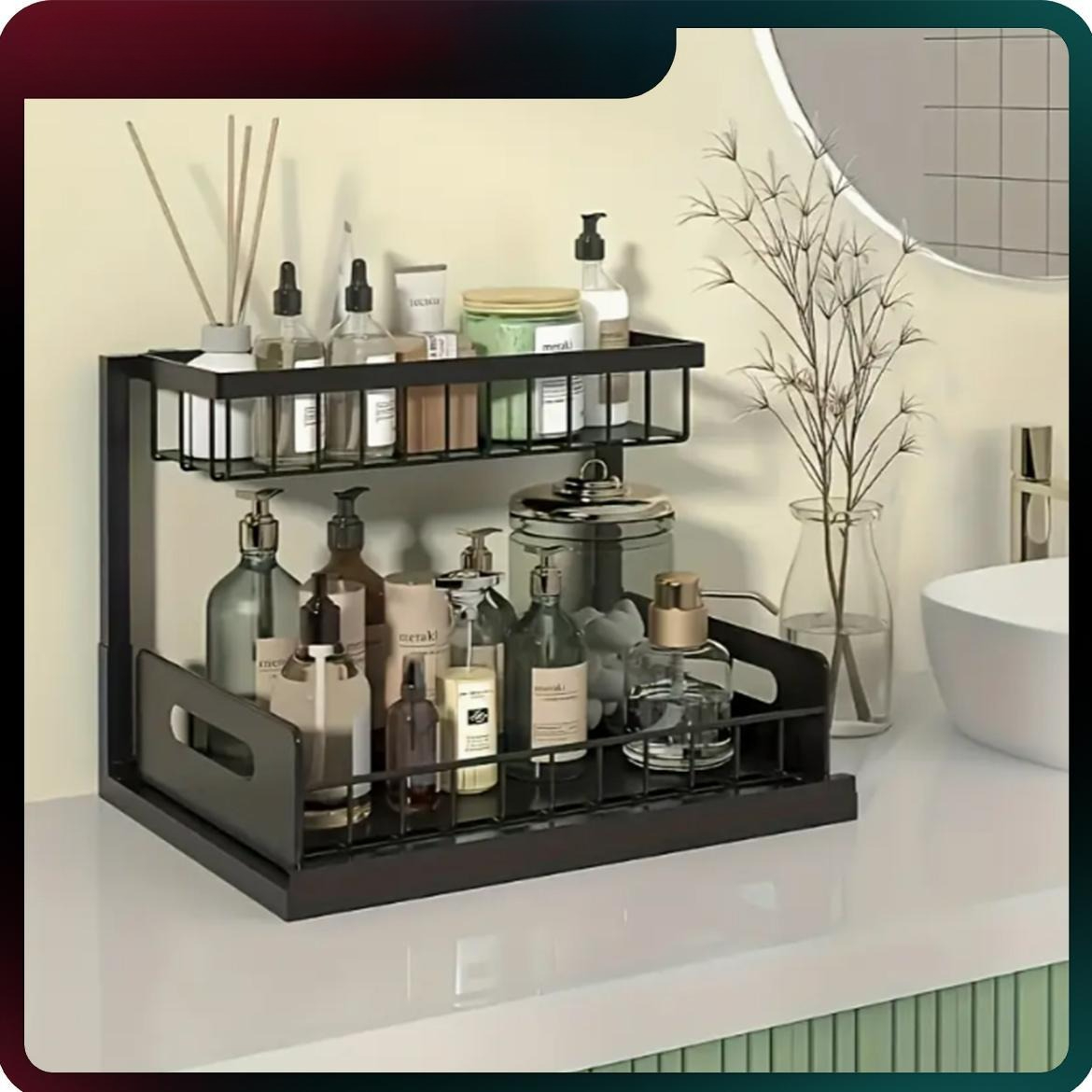 Home Bathroom Cabinets - 헤비 듀티 풀아웃 캐비닛 정리함 싱크대