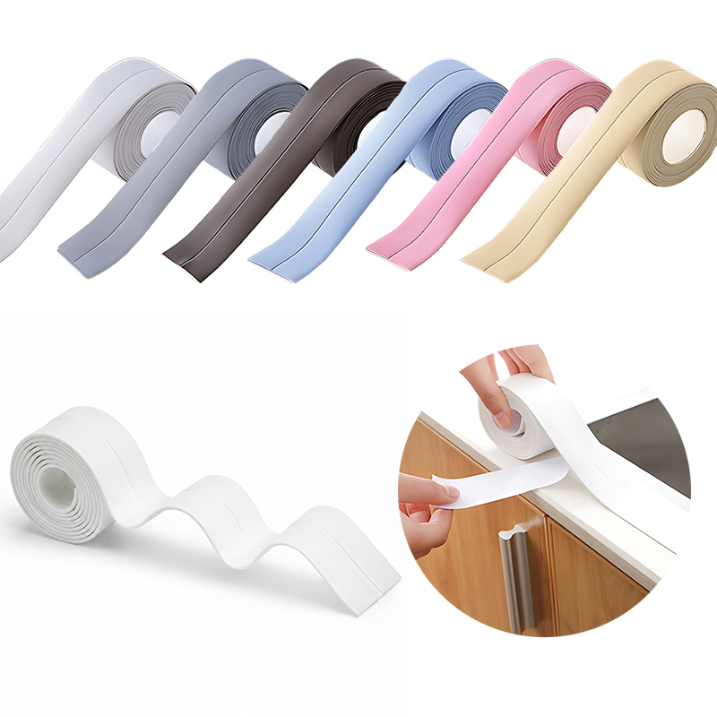 Home Bathroom Supplies - 2 롤 다채로운 안티 곰팡이 테이프
