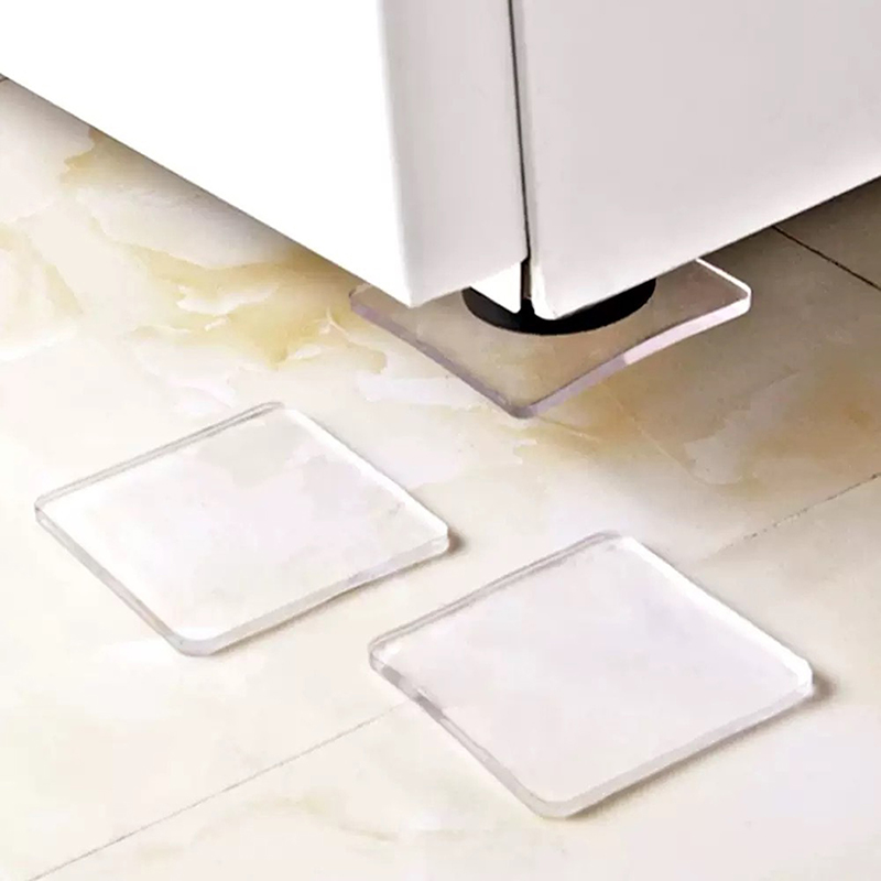 *4/12Pcs 방진 미끄럼 방지 매트 세탁기 실리콘  - Jet Home Bathroom Mats 리뷰 및 가격