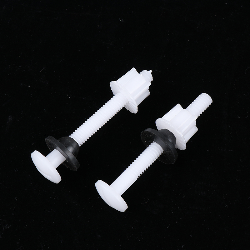 2 Pcs 플라스틱 변기 경첩 수리 볼트 + 피팅 나사 - Home Bathroom Plumbing 리뷰 및 가격