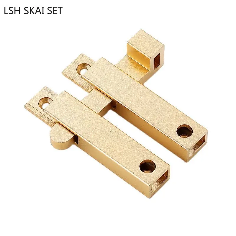 1Pc 알루미늄 합금 도어 래치 잠금 장치 솔리드 슬라 - Home Hardware Bathroom Cabinets 리뷰 및 가격