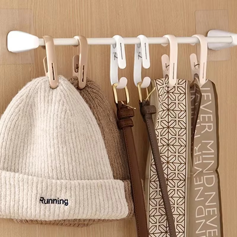 10Pcs 다목적 교수형 클립 후크 휴대용 플라스틱 클 - Home Bathroom Supplies 리뷰 및 가격