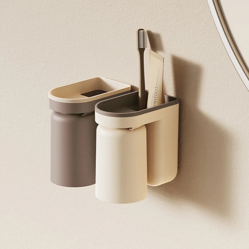 1 Pc 혁신적인 칫솔 보관함 구멍 없음 라이트 럭셔리 - Home Goods Bathroom Storage 리뷰 및 가격