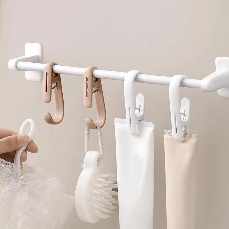 10개 다용도 걸이 클립 훅 휴대용 플라스틱 클램프 - - Home Bathroom Supplies 리뷰 및 가격