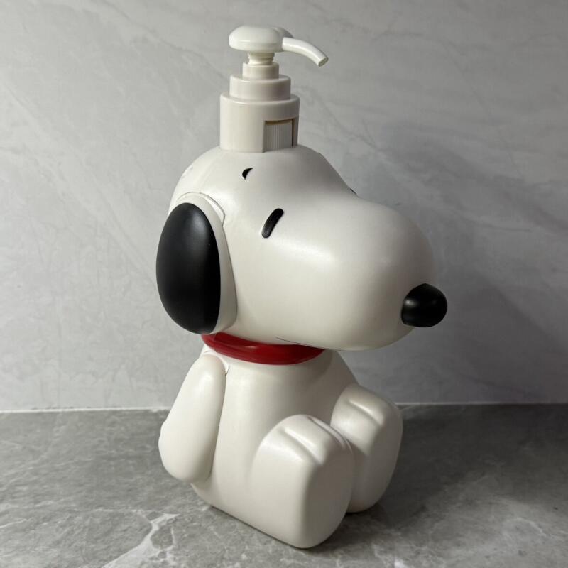 귀여운 스누피 디스펜서 병 만화 강아지 샴푸 바디워시  - Home Goods Bathroom Storage 리뷰 및 가격