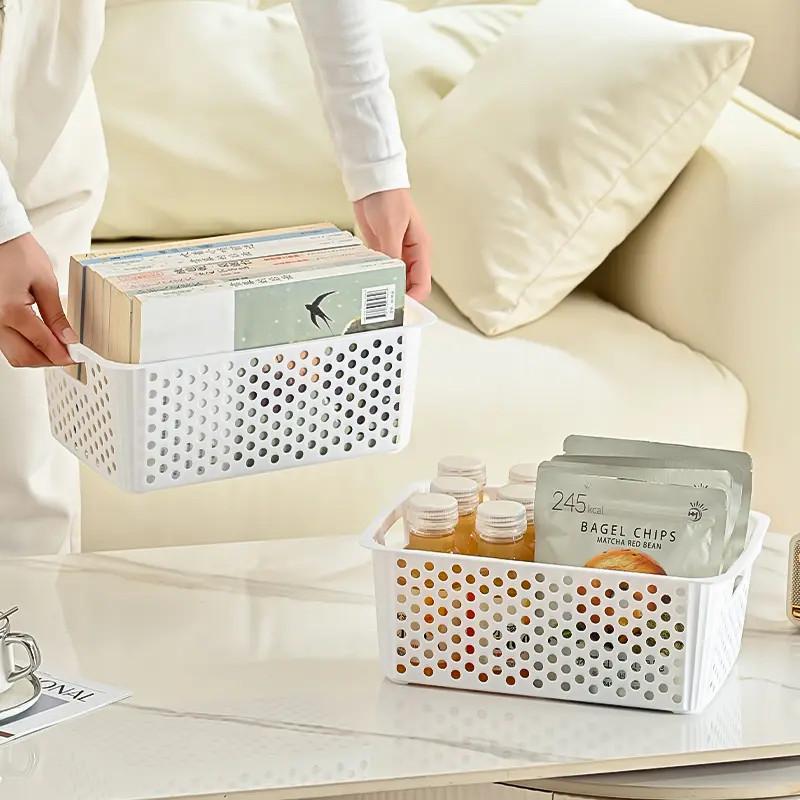 대용량 플라스틱 수납함으로 개방형 그리드 디자인과 매끄 - Home Goods Bathroom Storage 리뷰 및 가격