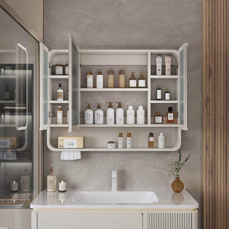 정리함 거울 욕실 캐비닛 수납 선반 종이 장식품 스킨케 - Home Bathroom Cabinets 리뷰 및 가격
