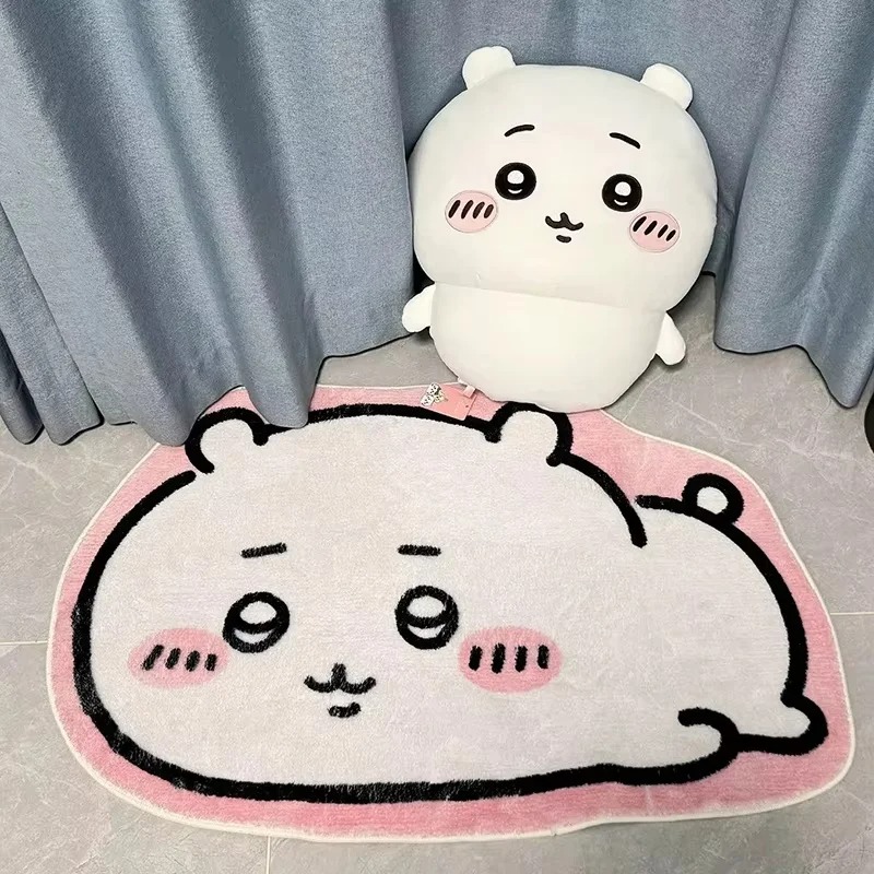 치이카와 만화 러그 애니메이션 하치와레 우사기 플러시  - Home Bathroom Rugs 리뷰 및 가격