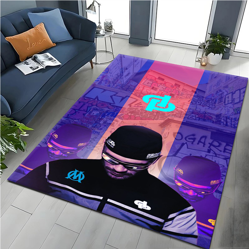 J-Jul 래퍼 음악 앨범 커버 카펫 러그 침실 거실  - Home Bathroom Rugs 리뷰 및 가격