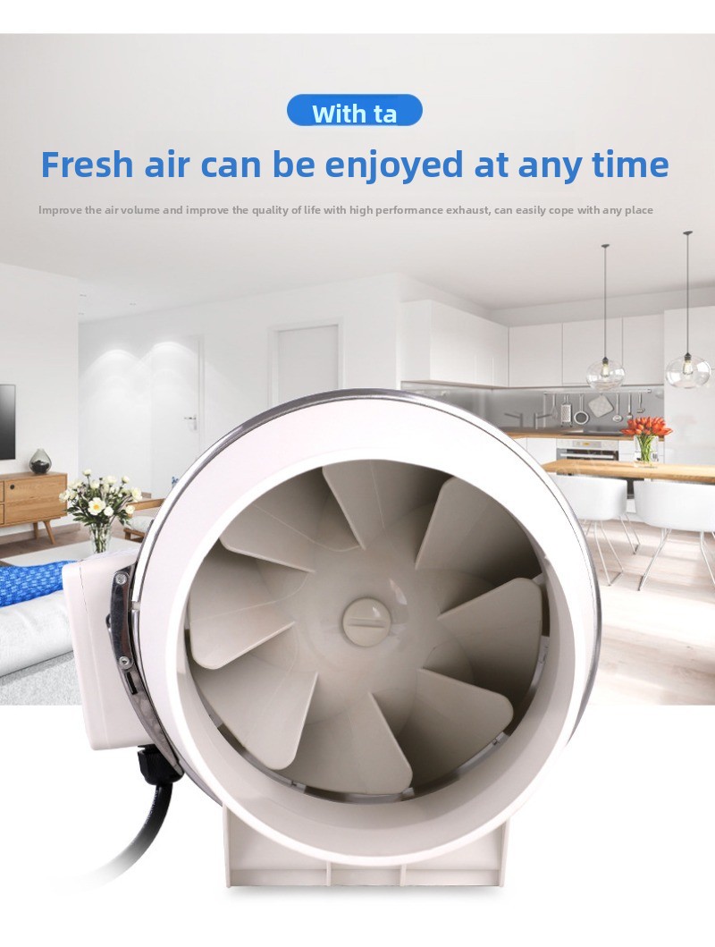 배기 팬 홈 자동 인라인 파이프 덕트 팬 욕실 추출기  - Home Bathroom Extractor Fan 리뷰 및 가격