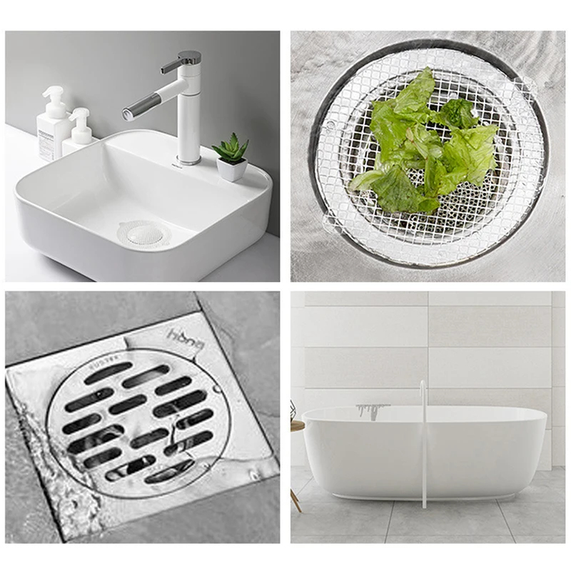 10-30pcs 라운드 일회용 바닥 배수 스티커 샤워  - Home Bathroom Supplies 리뷰 및 가격