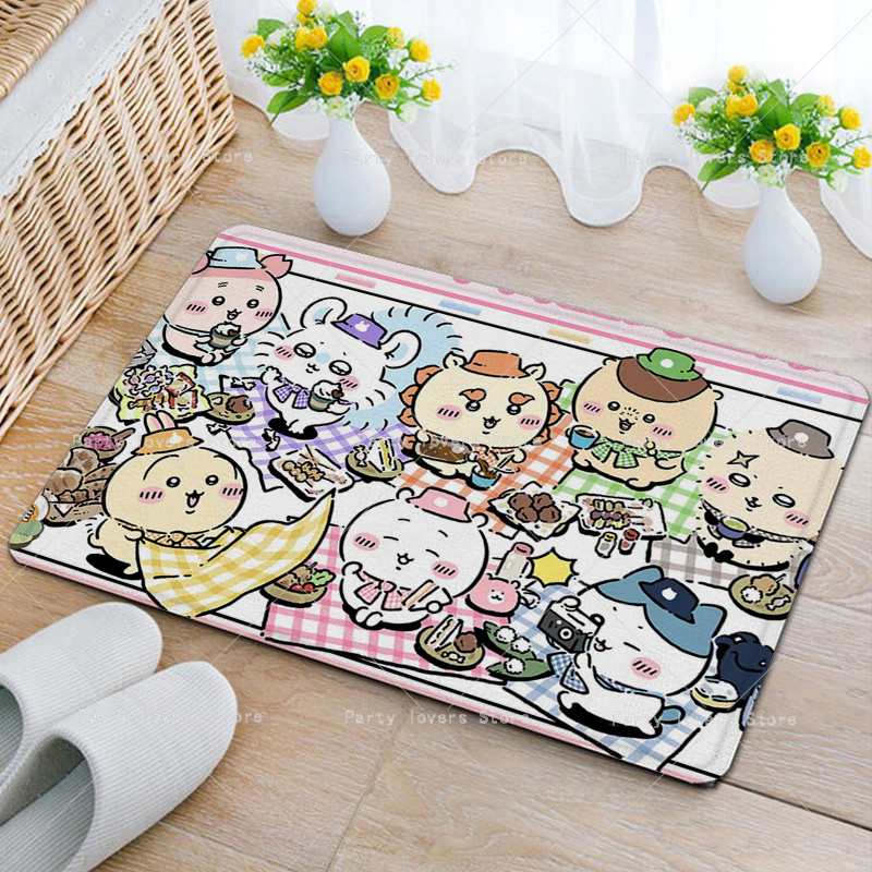 애니메이션 Chiikawas 플란넬 카펫 애니메이션 미 - Home Bathroom Rugs 리뷰 및 가격