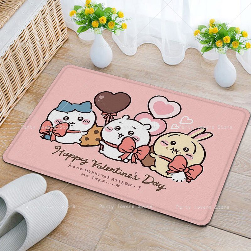 애니메이션 Chiikawas 플란넬 카펫 애니메이션 미 - Home Bathroom Rugs 리뷰 및 가격