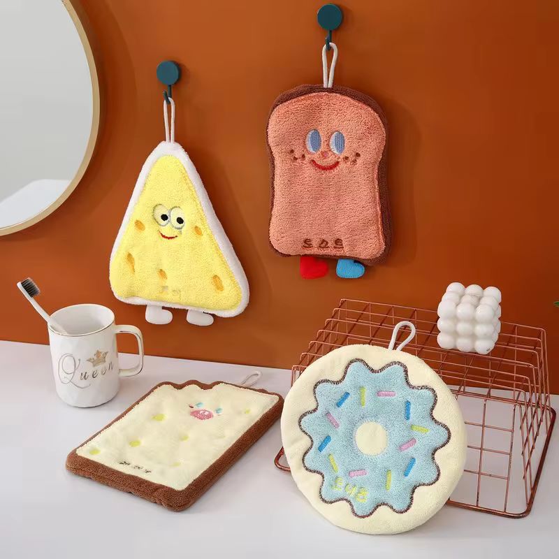 한국 스타일 새로운 귀여운 만화 장식용 걸이형 손수건  - Home Bathroom Supplies 리뷰 및 가격