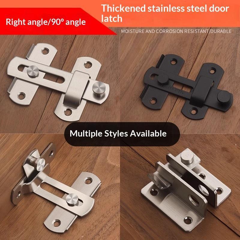 【HG】두꺼운 스테인레스 스틸 도어 래치 잠금 장치 하 - Home Hardware Bathroom Cabinets 리뷰 및 가격