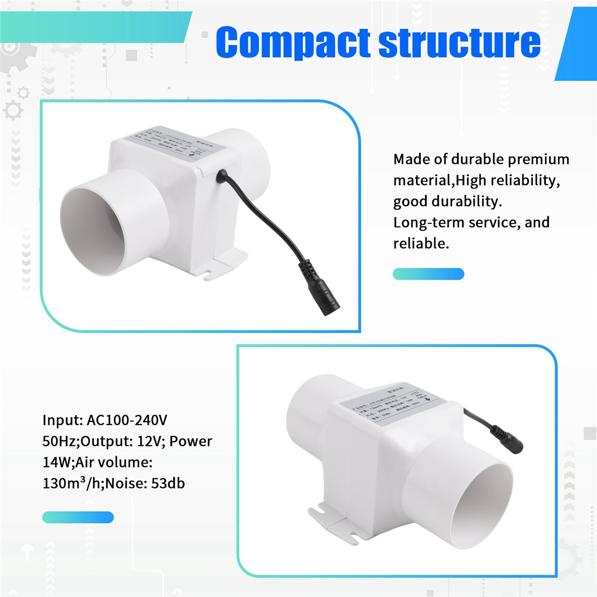 DT81 60mm 추출기 팬 저소음 덕트 수경 재배 공 - Home Bathroom Extractor Fan 리뷰 및 가격
