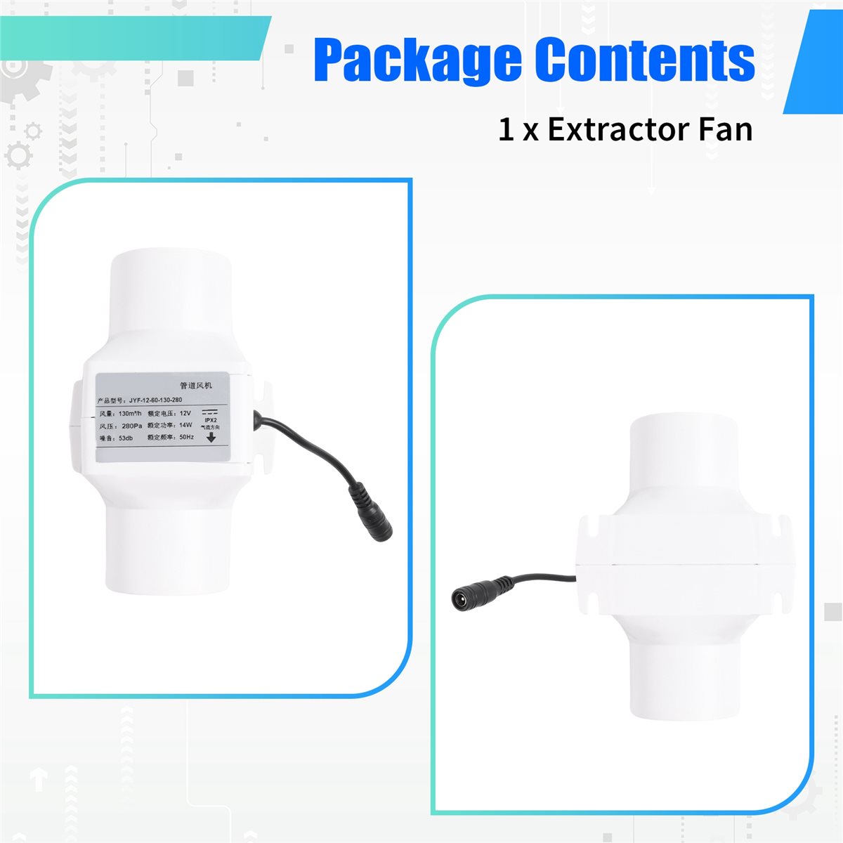 DT81 60mm 추출기 팬 저소음 덕트 수경 재배 공 - Home Bathroom Extractor Fan 리뷰 및 가격