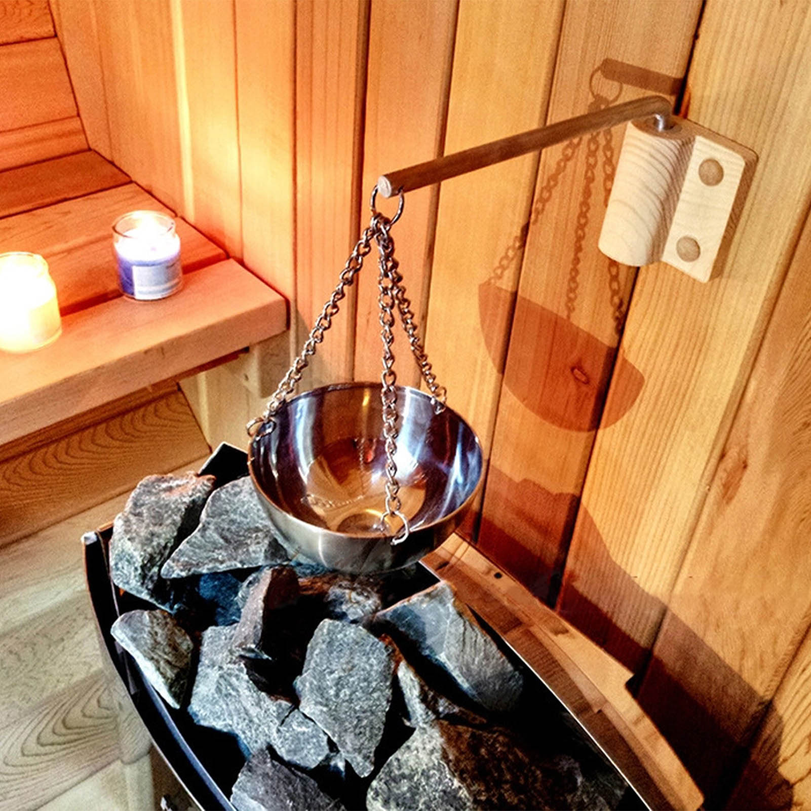 스테인레스 스틸 사우나 그릇 아로마 그릇 컵 에센셜 오 - Home Bathroom Sauna 리뷰 및 가격