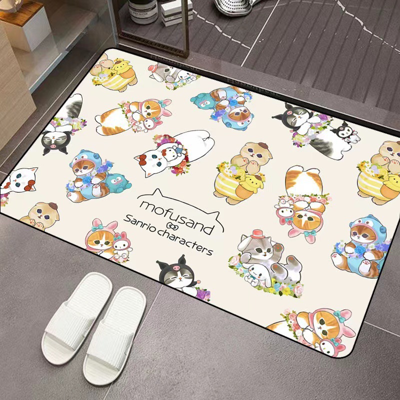 모푸산드 만화 디아토마이트 흡수 바닥 매트 미끄럼 방지 - Home Bathroom Rugs 리뷰 및 가격