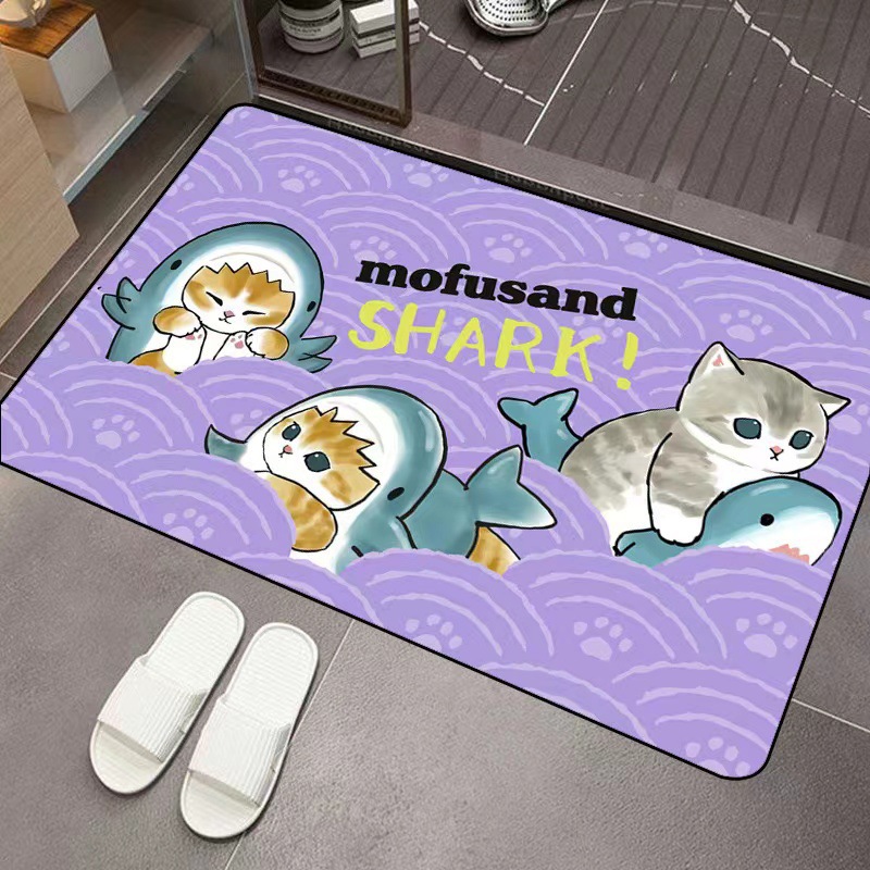 모푸산드 만화 디아토마이트 흡수 바닥 매트 미끄럼 방지 - Home Bathroom Rugs 리뷰 및 가격
