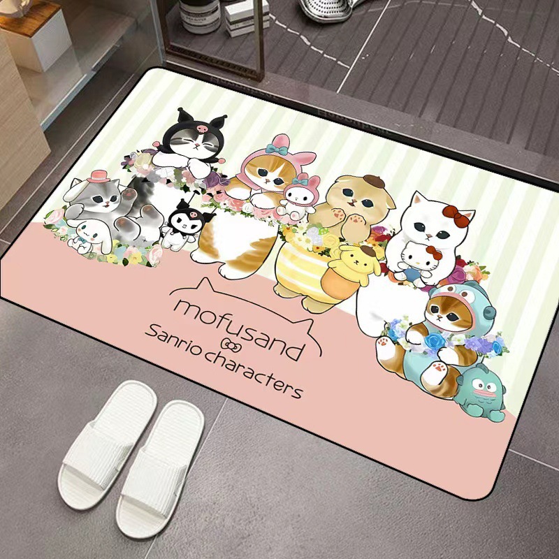 모푸산드 만화 디아토마이트 흡수 바닥 매트 미끄럼 방지 - Home Bathroom Rugs 리뷰 및 가격