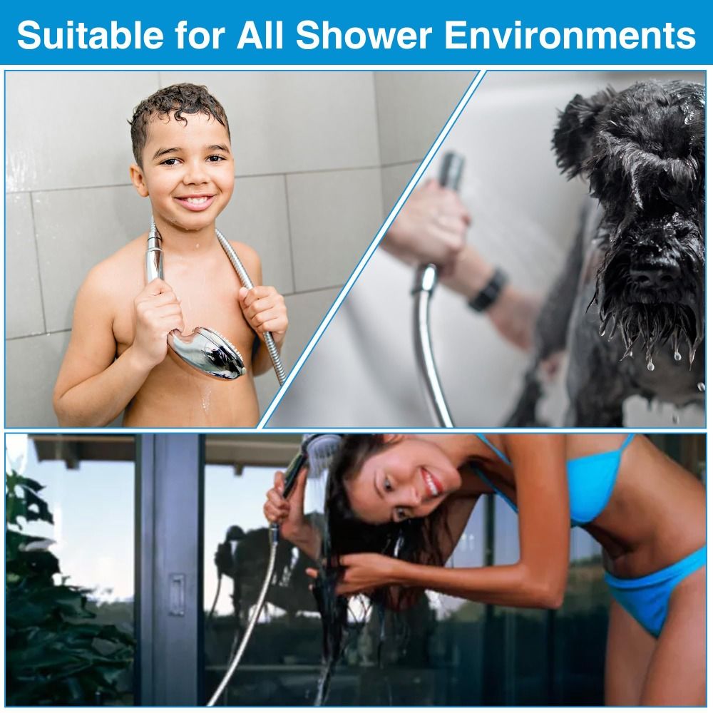 1.5/2m 고압 샤워 호스 대구경 누수 방지 샤워 헤 - Home Bathroom Plumbing 리뷰 및 가격