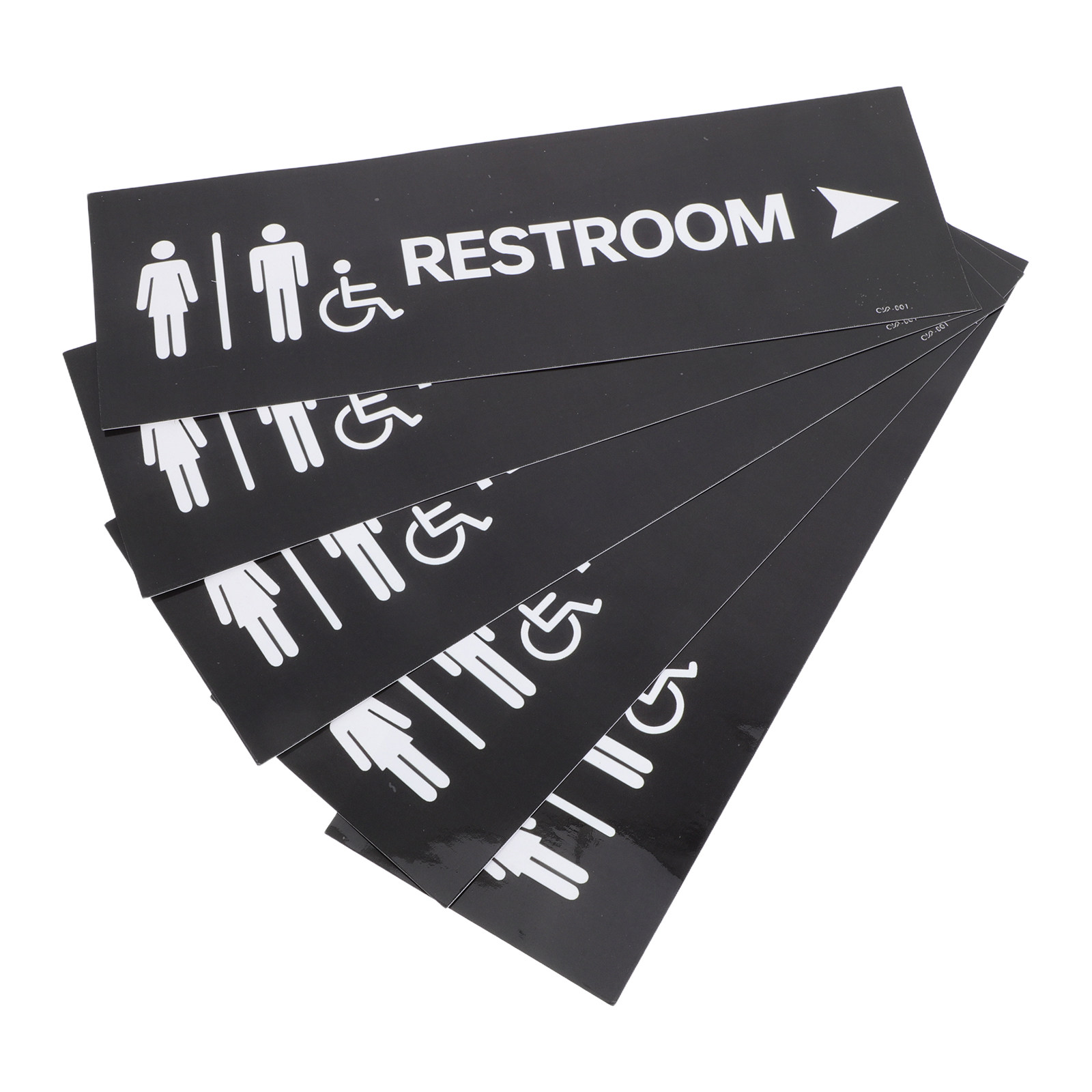 5Pcs 자체 접착식 욕실 문 표시 스티커 화장실 표시 - Home Bathroom Toilet 리뷰 및 가격
