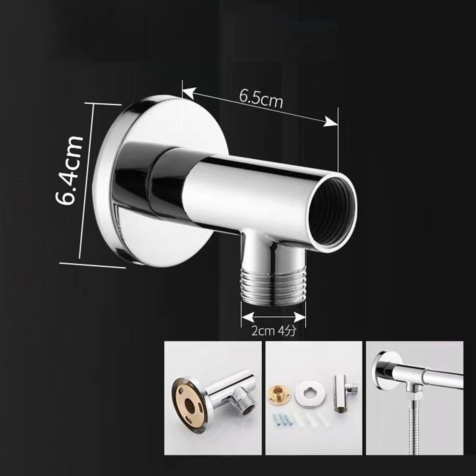 샤워 팔꿈치 샤워 콘센트 팔꿈치 벽걸이 형 커넥터 가정 - Home Bathroom Plumbing 리뷰 및 가격