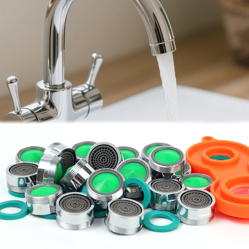 재사용 가능한 24mm 수도꼭지 버블러 세트 스플래시  - Home Bathroom Supplies 리뷰 및 가격