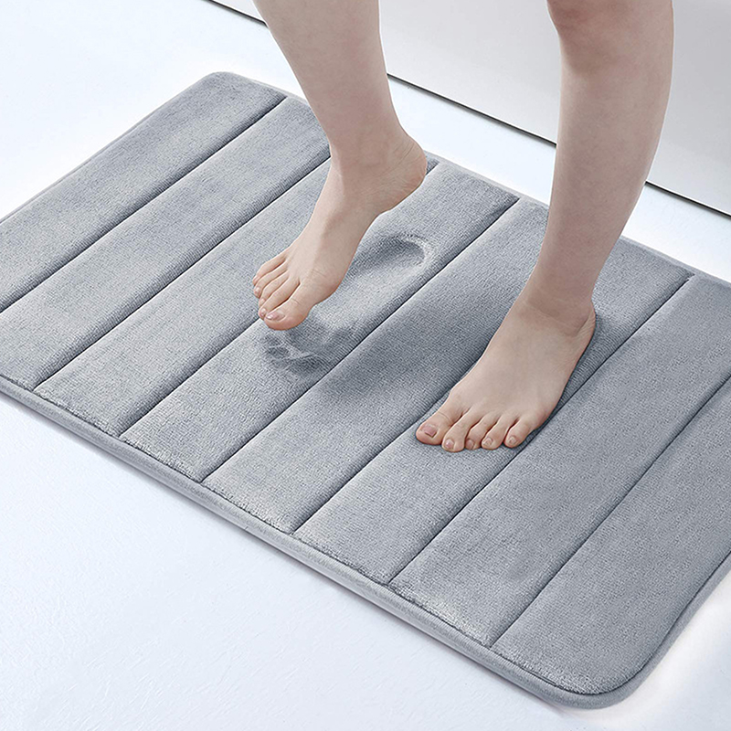 60x40cm 욕실 두꺼운 미끄럼 방지 매트 빠른 물  - Jet Home Bathroom Mats 리뷰 및 가격