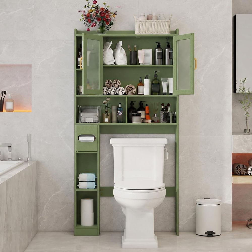 공간 절약형 아크릴 변기 위 수납장, 가정용, 욕실,  - Home Bathroom Toilet 리뷰 및 가격