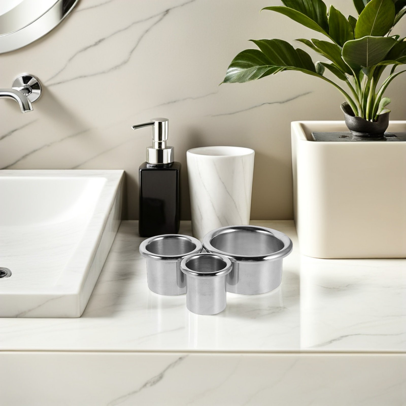 3개 스테인리스 스틸 헤어 드라이어 홀더, 안전한 헤어 - Home Goods Bathroom Storage 리뷰 및 가격