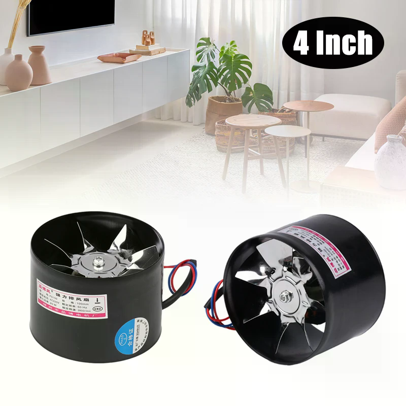 4인치 팬 공기 환풍기, 가정용 주방 금속 파이프 환기 - Home Bathroom Extractor Fan 리뷰 및 가격